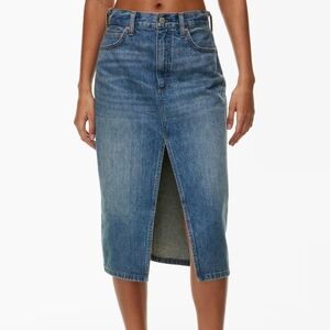 Denim Forum 90's Halle Denim Skirt